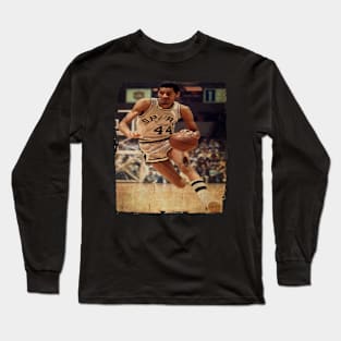 George Gervin Vintage Long Sleeve T-Shirt